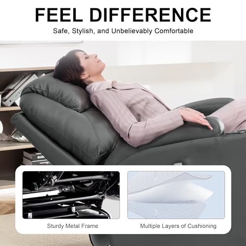 Rocking Recliner Chair with Massage and Heat E368