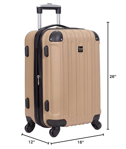 Hardside Luggage 4-Piece Set, Black J441