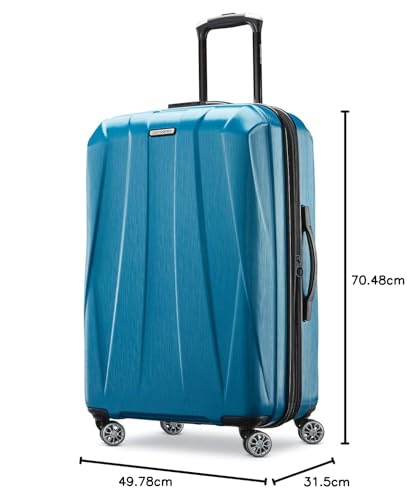 Hardside Expandable Carry-On Luggage with Spinner Wheels, Black, 20-Inch S82043