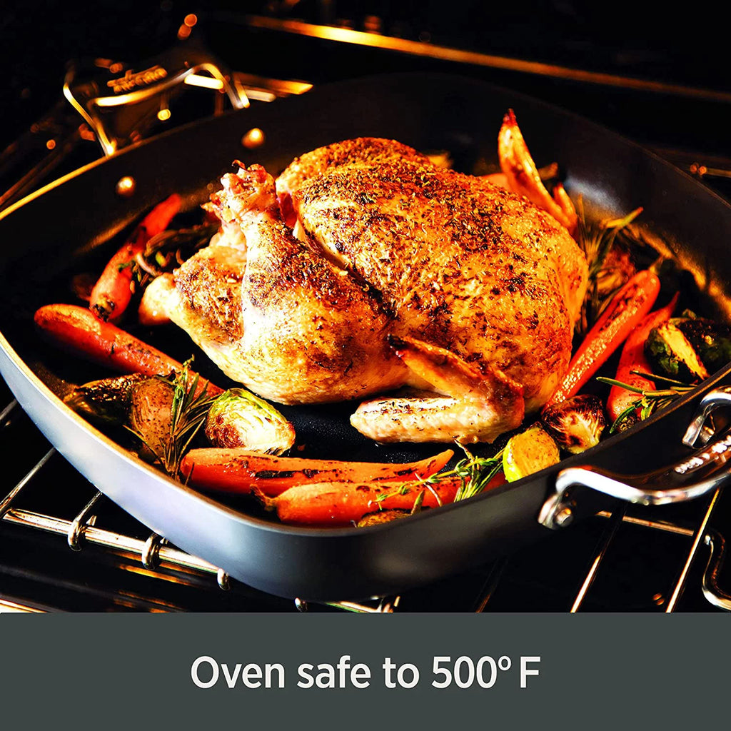 Hard Anodized Nonstick Fry Pan Set, 8.5 & 10.5 Inch P597401