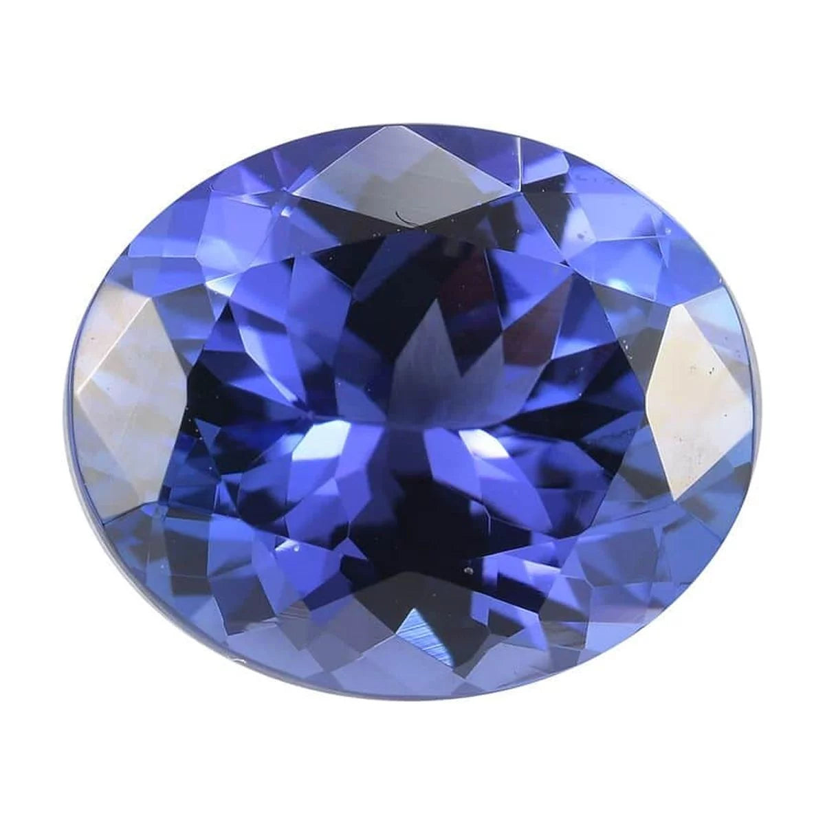 SHOP LC Women AA Tanzanite 12x10 mm 5.11 ct December Birthstone Loose Gemstone Birthday Gifts