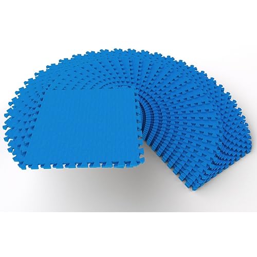 Puzzle Exercise Mat with EVA Foam Interlocking Tiles for MMA, Gymnastics and Home Gym N211438