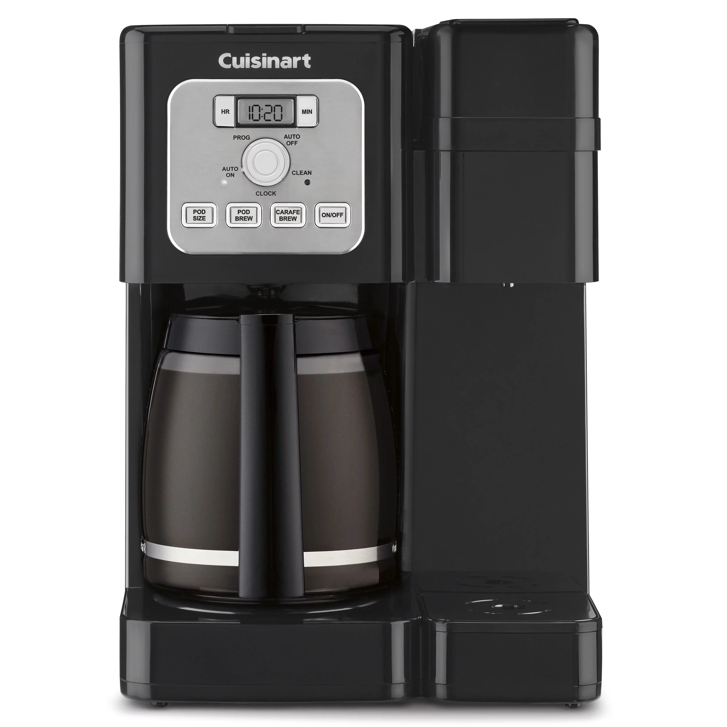 12 Cup Programmable Single-Serve Coffee Maker, Black M57606