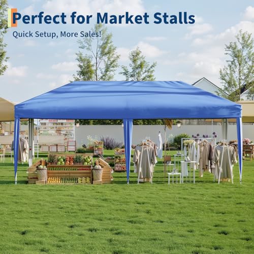 Pop Up Canopy Tent with Roller Bag and Adjustable Height O962