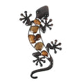 Home Metal Wall Decor, Wall Decor Sculptures Home Decor Metal Gecko Wall for Garden Decoration Outdoor Statues Accessories Sculptures Farmhouse Wall Art Home Decor Wall Decor Hanging Decorations ( Col