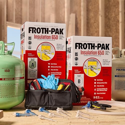 Spray Foam Insulation Kit, 30 ft Hose, Closed Cell Polyurethane I7231