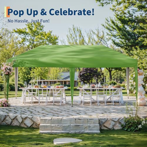Pop Up Canopy Tent with Roller Bag and Adjustable Height O962