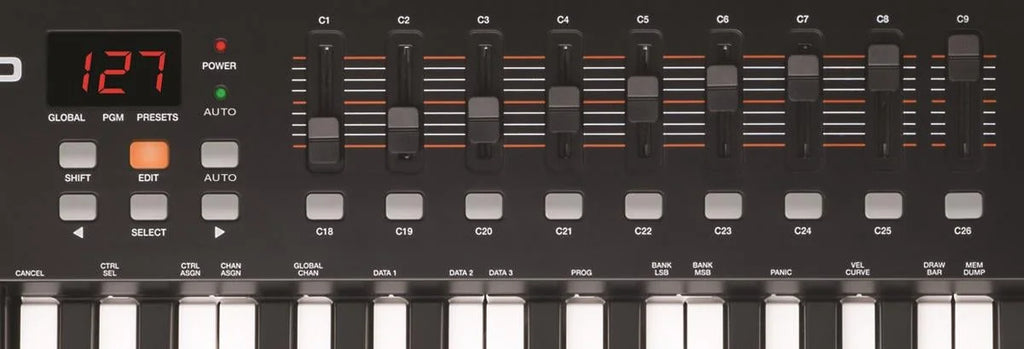 49-Key USB MIDI Keyboard Controller W5584