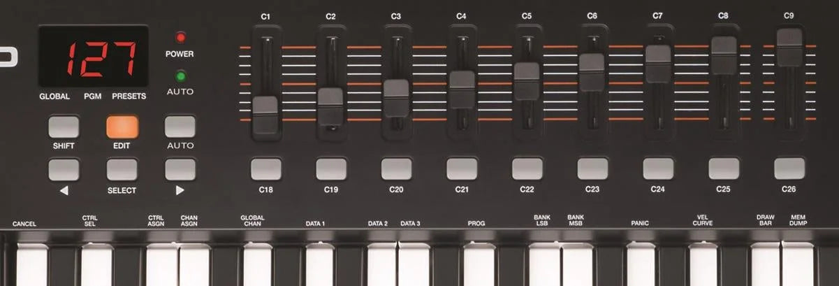 49-Key USB MIDI Keyboard Controller W5584