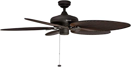 Tropical Indoor Outdoor Ceiling Fan with Light, 52 Inch W715