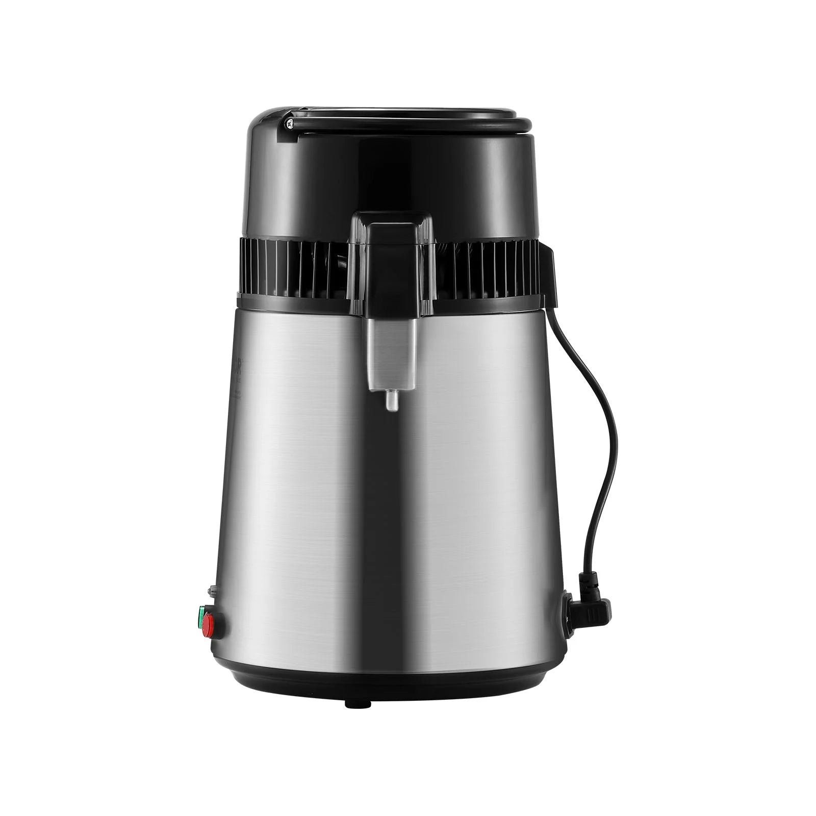 4L Water Distiller Purifier Machine Countertop Stainless Steel Interior 750W P961678