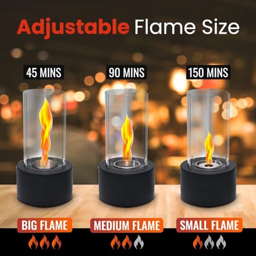 Tabletop Smokeless Fire Pit for Indoor & Outdoor Use M13509