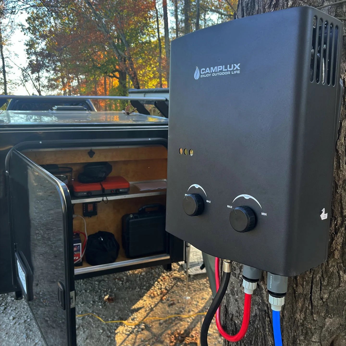 Outdoor Portable Propane Tankless Water Heater with Pump H2015