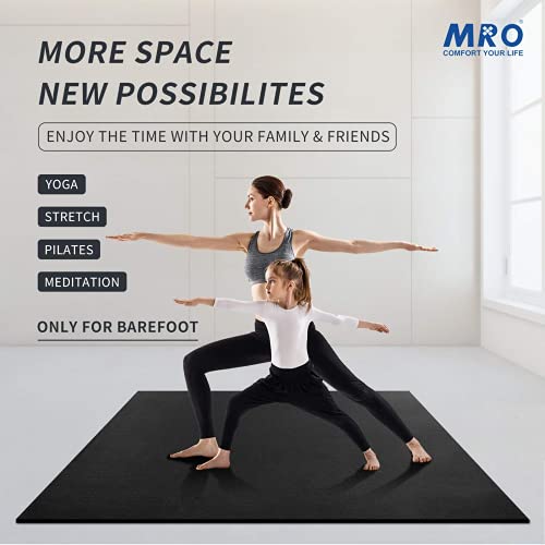 Extra Large Yoga Mat 12x6 ft Non-Slip Thick Exercise Mat for Home Gym Workout Z54498