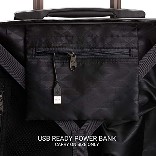 Expandable Hardside Carry-On Luggage with Spinner Wheels and TSA Lock F31623