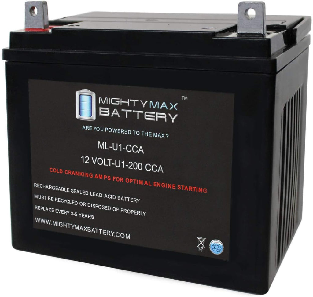 Mighty Max Battery ML-U1 12V 200CCA Battery for Wheel Horse 414 Riding 14HP Lawn Mower