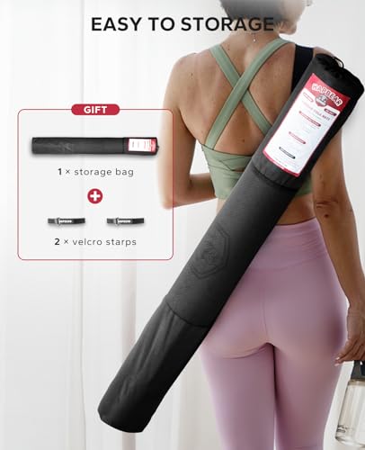 Extra Large Yoga Mat - 72x48, 1/4 Inch Thick, Non-Slip, Eco-Friendly L753346