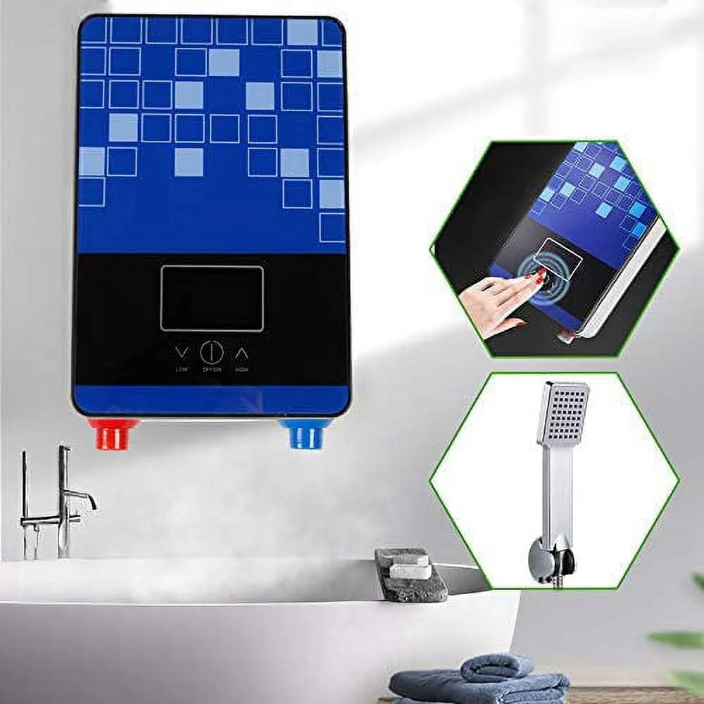 Electric Tankless Water Heater for Bathroom Shower Kitchen 4.5kW O969206