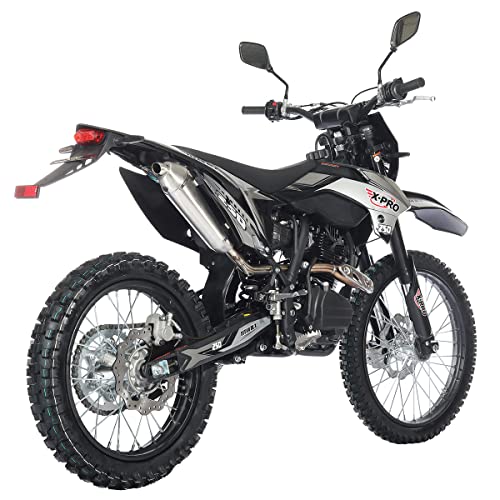 250cc Dirt Bike with 5-Speed Manual Transmission, 21"/18" Wheels I61425