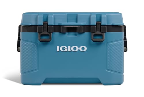 52Qt Wheeled Cooler, Insulated Hard Shell Ice Chest U65603