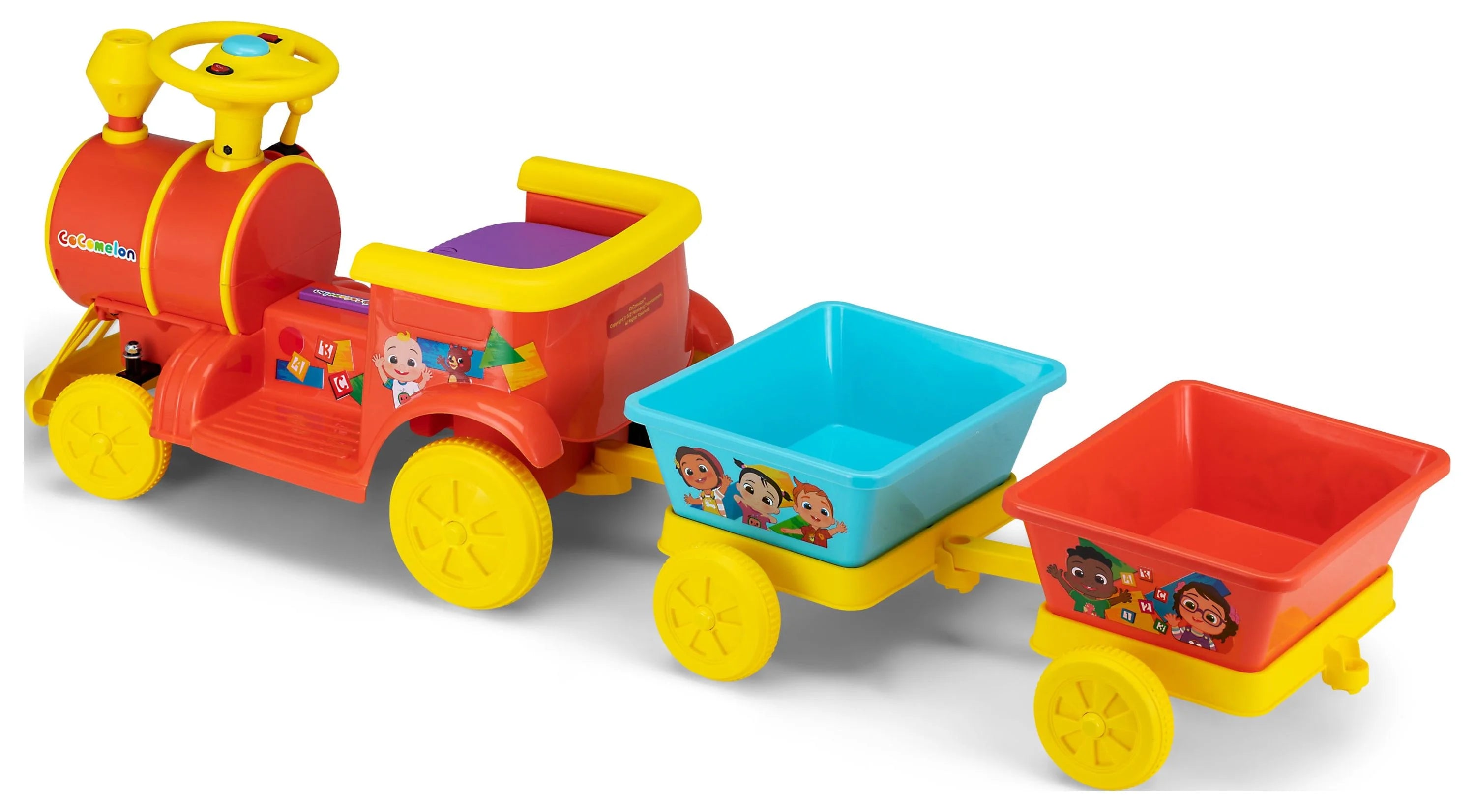 Choo Choo Train Ride-On Toy, 6-Volt I48591
