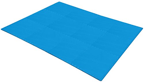 Puzzle Exercise Mat with EVA Foam Interlocking Tiles for MMA, Gymnastics and Home Gym N211438