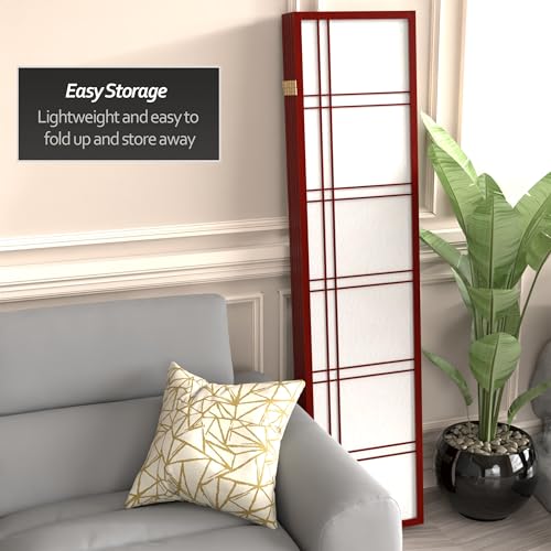 6 Panel Honey Room Divider X65165