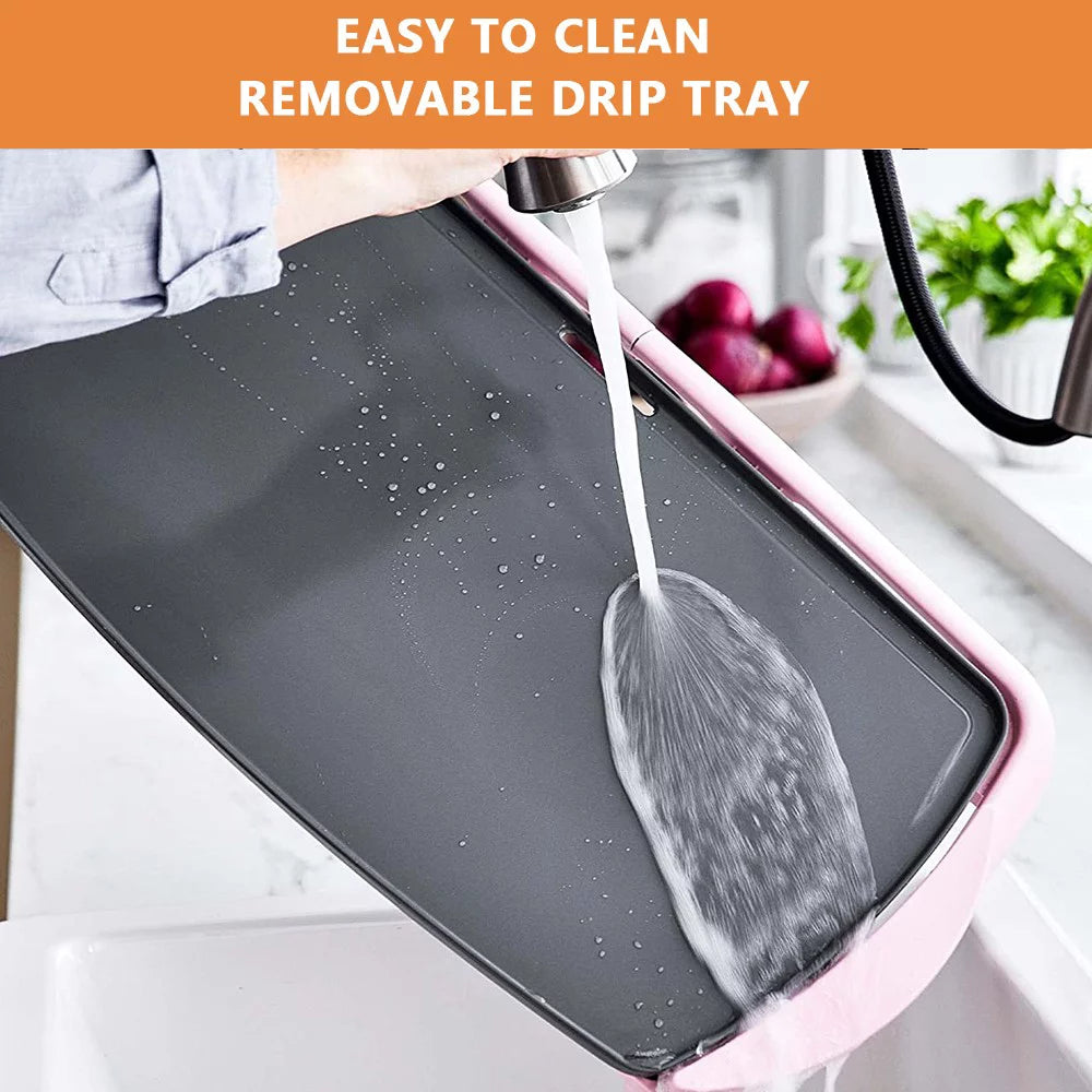 Extra Large Ceramic Electric Griddle Nonstick for Pancakes Eggs Burgers A318919