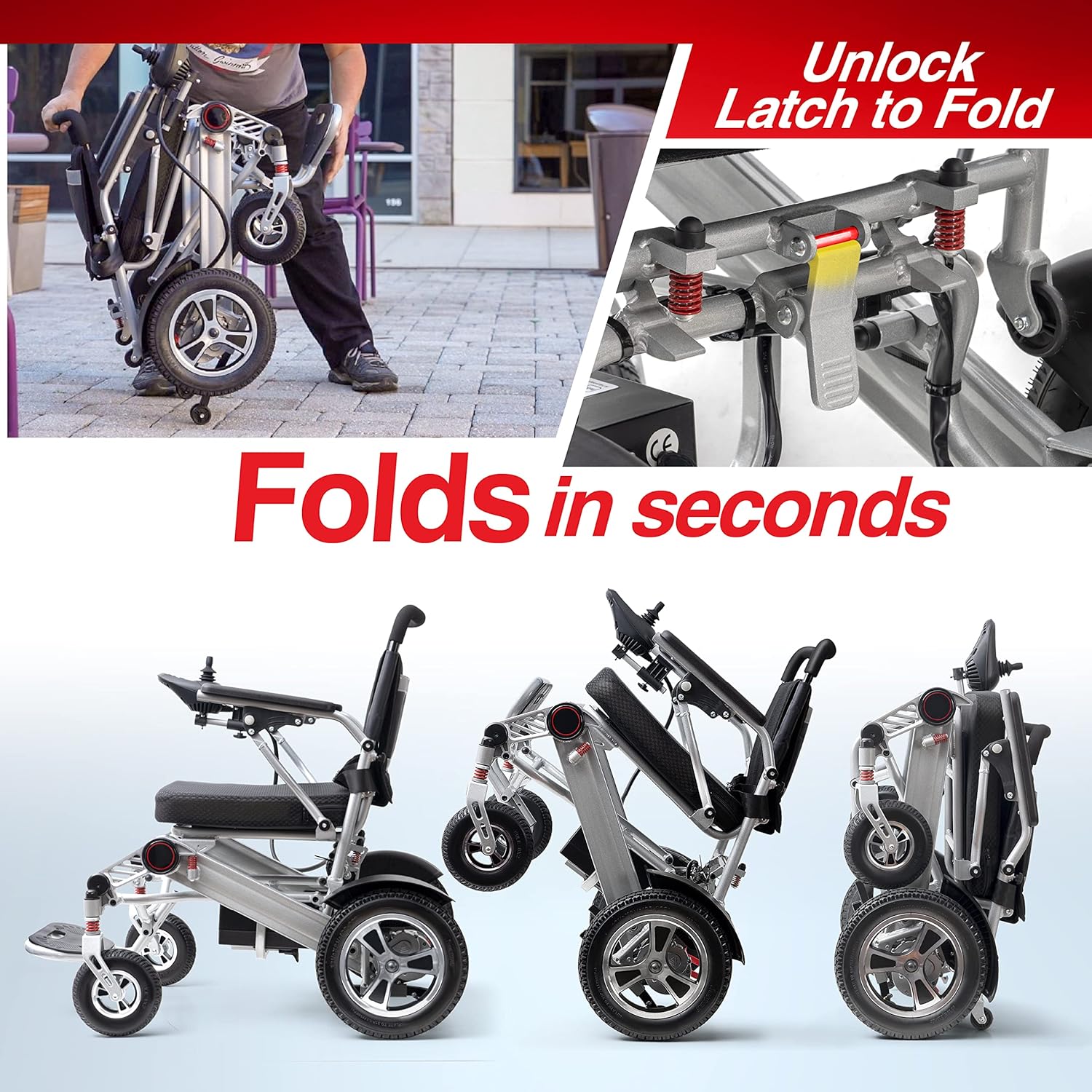 Electric Wheelchair for Seniors W485307