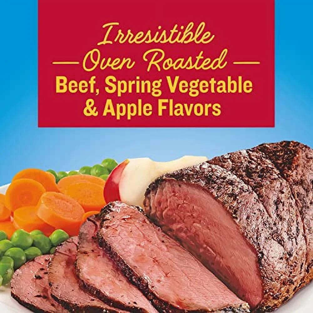 Oven Roasted Beef Flavor Dry Dog Food, 3.5 Pound Bag (Pack of 4) D1320