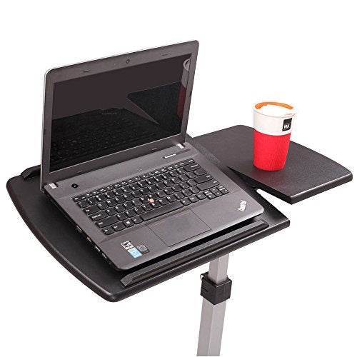 Adjustable Tilt Overbed Table with Wheels for Hospital and Home Use F8559