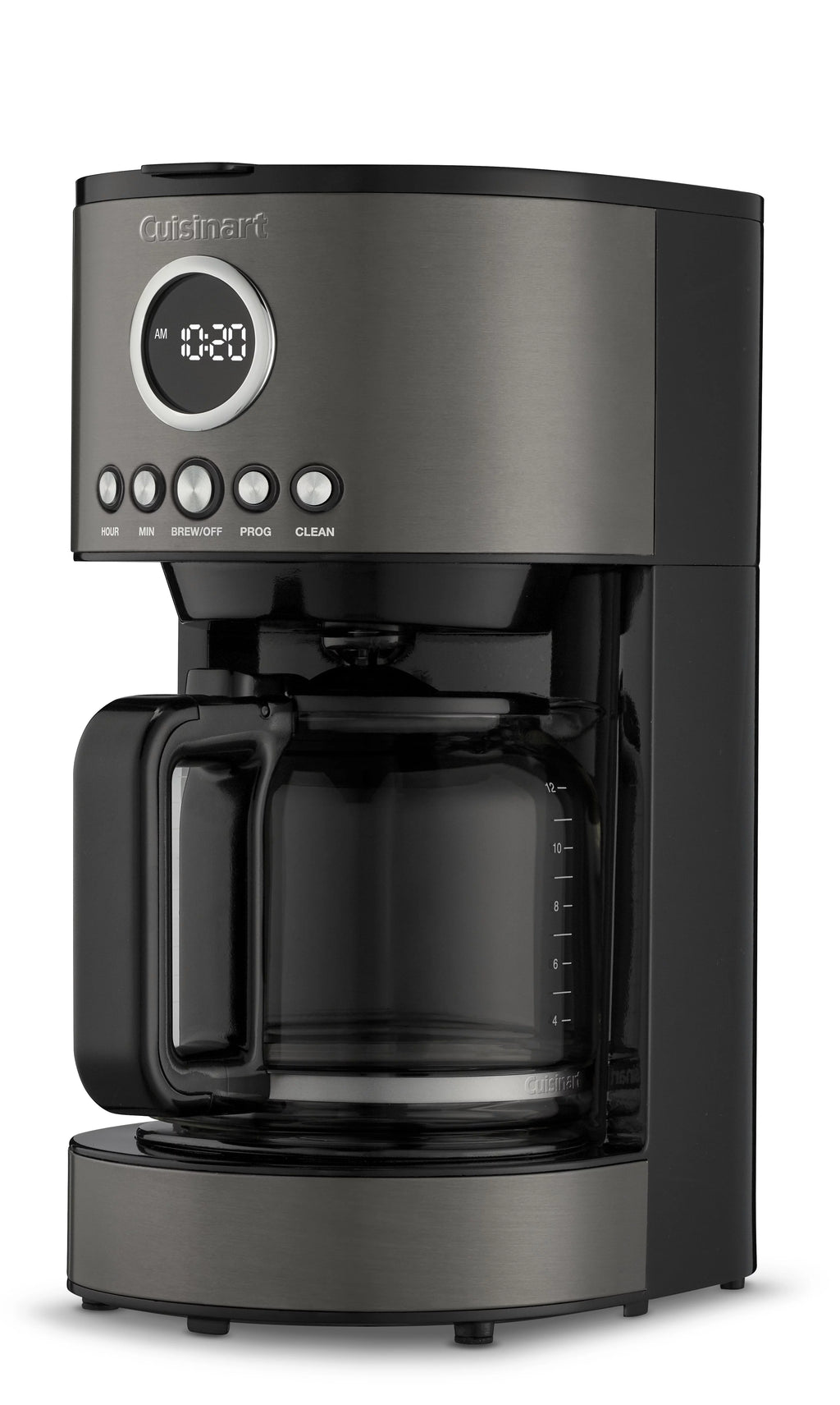 12 Cup Coffeemaker, Stainless Steel Black H438427