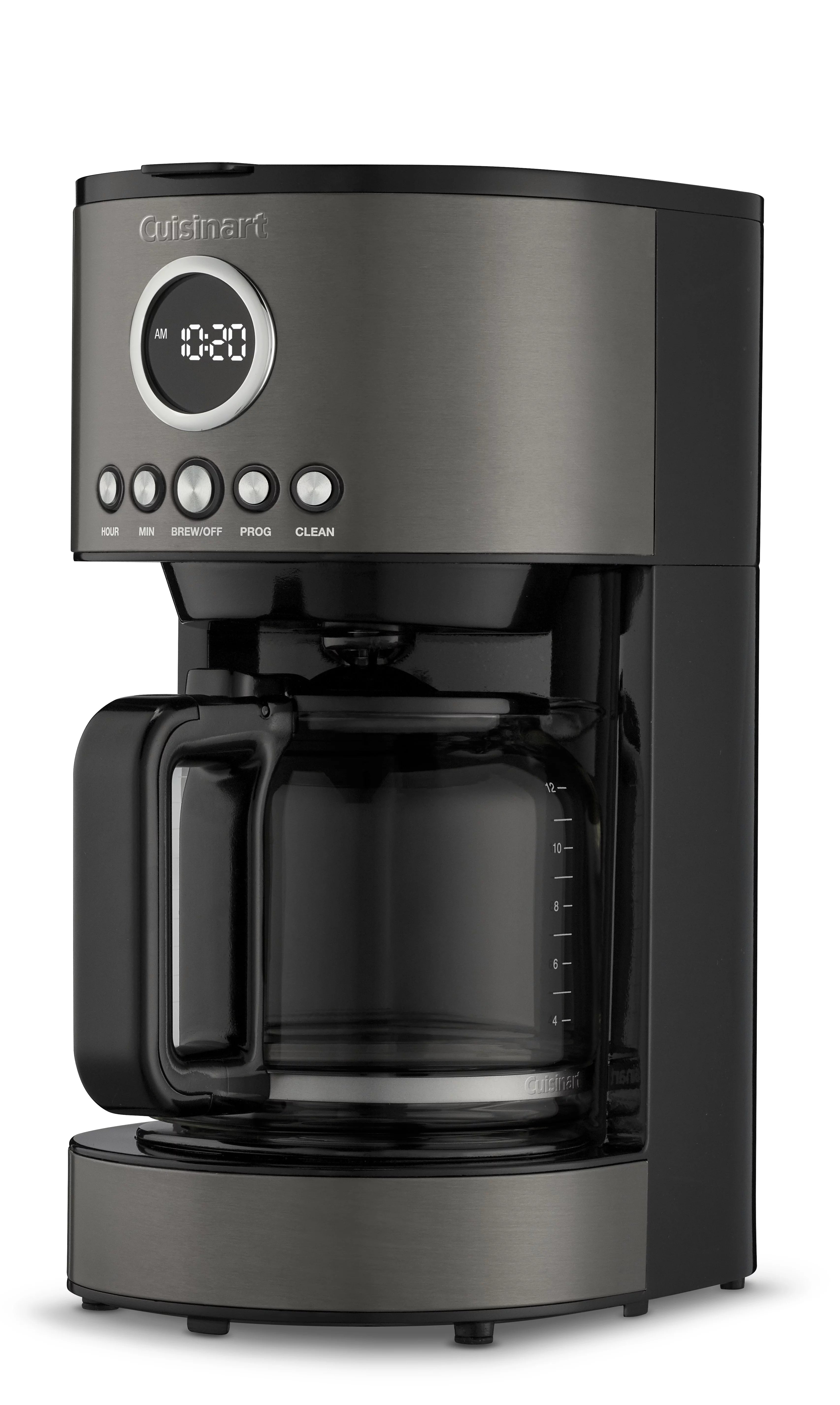 12 Cup Coffeemaker, Stainless Steel Black H438427