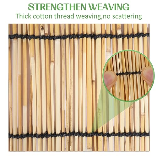 Natural Reed Fencing Privacy Screen for Garden Patio Outdoor Decor V369488
