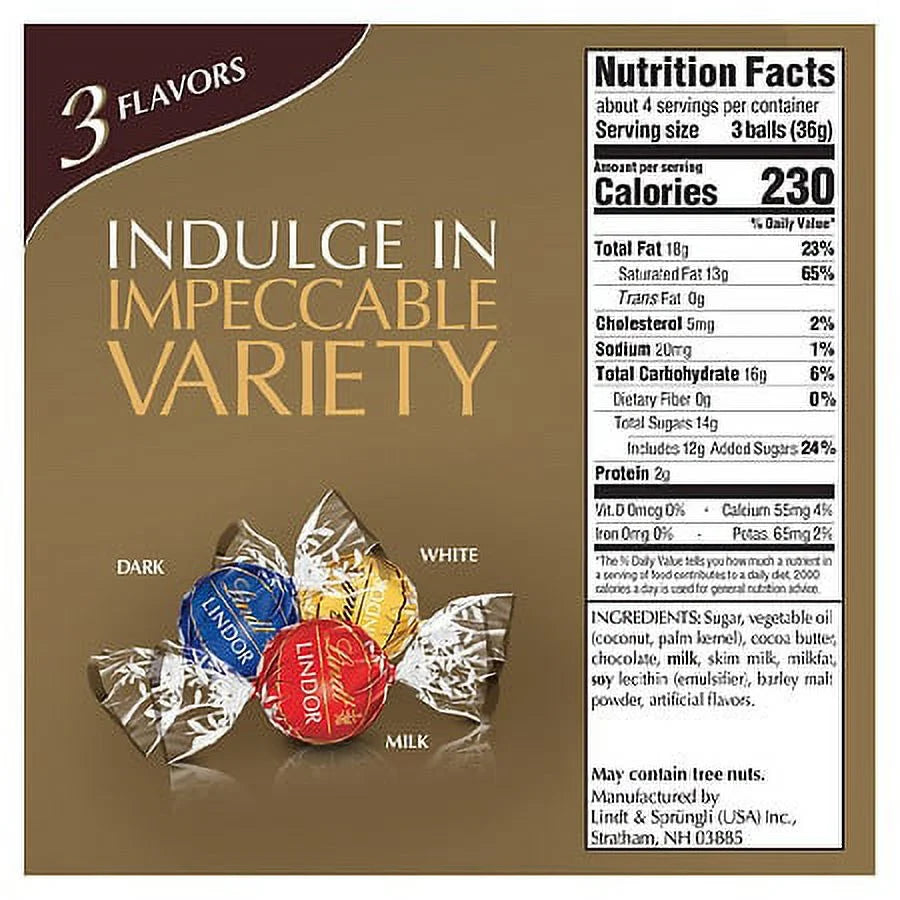 Assorted Chocolate Truffles 5.1oz, Pack of 2 L960