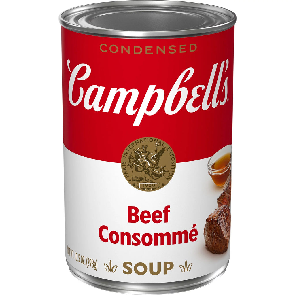 Campbell's Condensed Beef Consomme, 10.5 Ounce Can, Quantity of 23