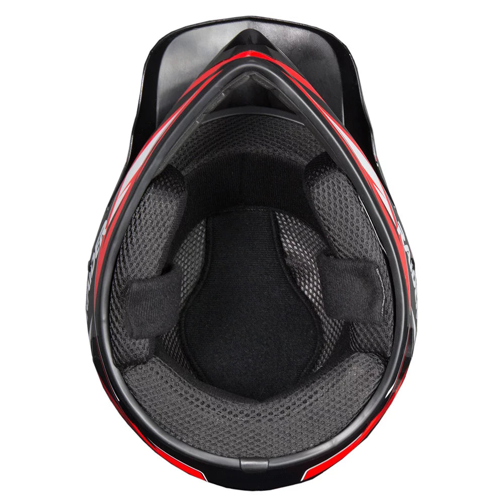Motocross Youth Helmet DOT Approved Red N77723