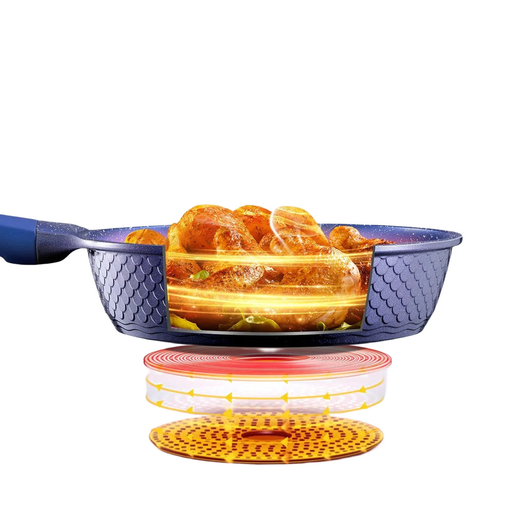 Nonstick Small Frying Pan with Lid, 8 Inch B1177