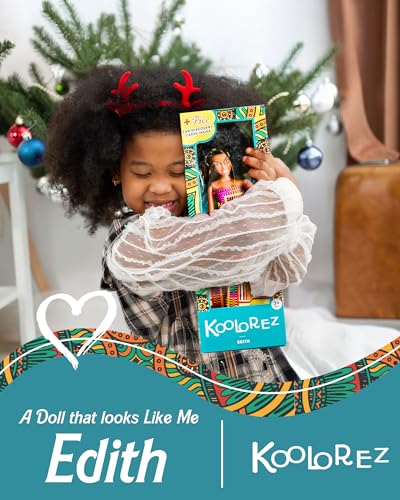 Black Doll Set with Movable Joints for Girls P68886