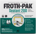 Froth-Pak 200 Spray Foam Sealant Kit, 9ft Hose. Improved Low GWP Formula. Seals Cavities, Penetrations and Gaps Up to 4" Wide. Yields Up to 200 Board ft. Two Component, Polyurethane, Closed Cell