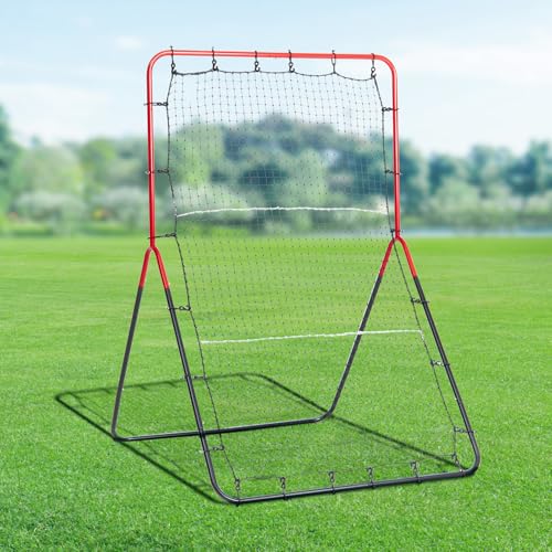 Baseball and Softball Rebounder Net with Pitching Target K192266