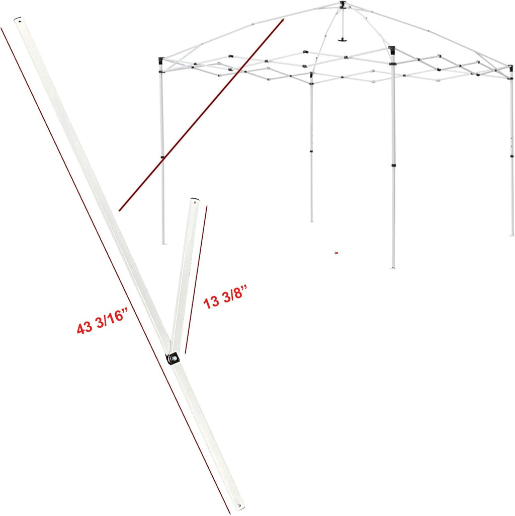 10x10 Instant Canopy Gazebo Replacement Truss Bars P681