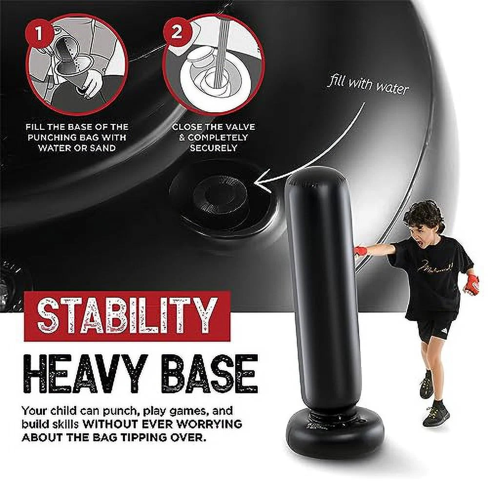 Punching Bag for Kids with Music, Lights, and Memory Game X1695