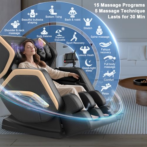 Massage Chair Full Body with Zero Gravity, Heating and Airbags C422