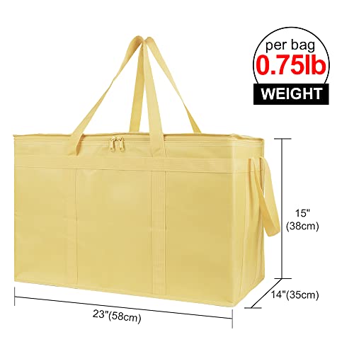 Insulated Food Delivery Bag Hot Cold Meal Carrier Cooler Tote K646948