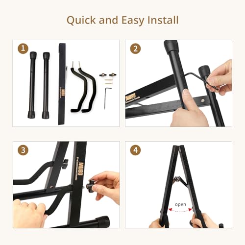 Foldable Hardwood Guitar Stand N691996