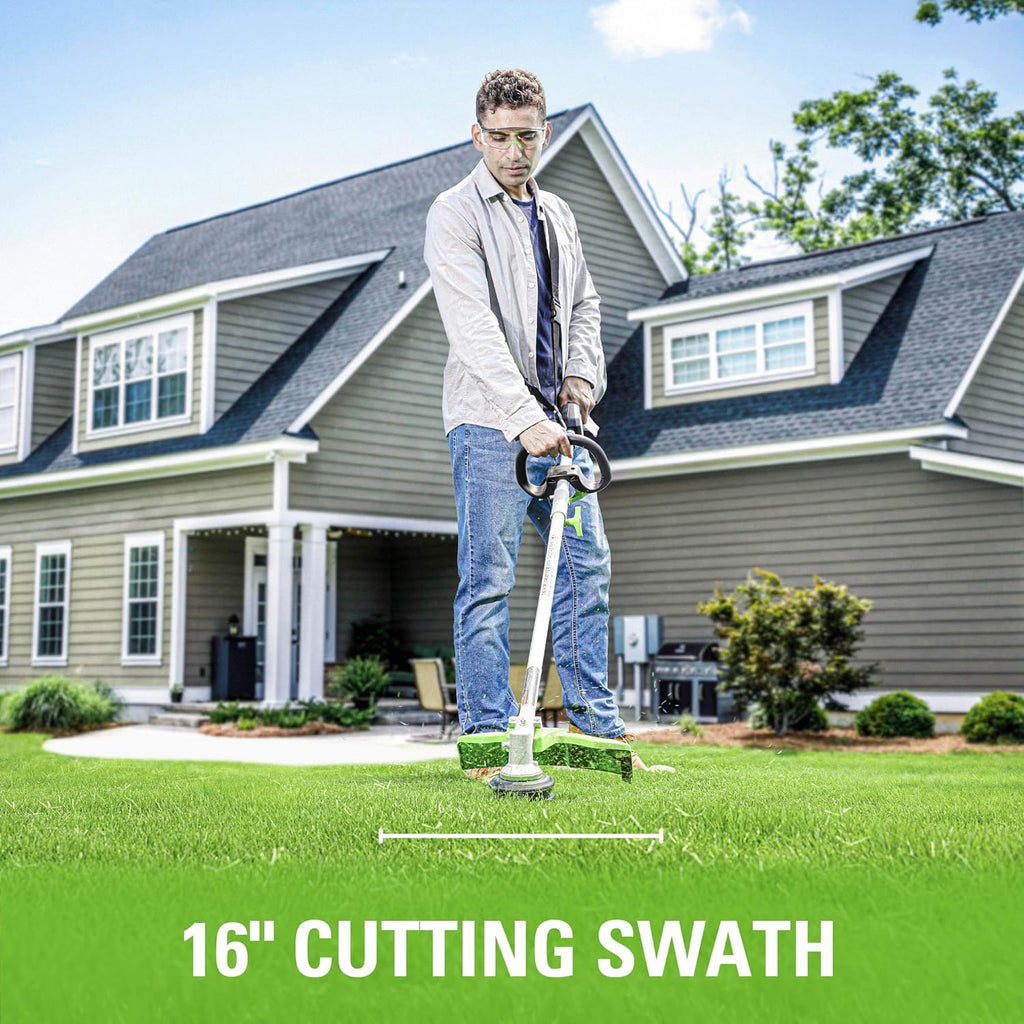 80V 16-Inch Brushless String Trimmer with Battery and Charger B679582
