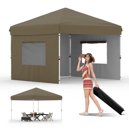 Pop Up Canopy Tent with Roller Bag and Adjustable Height O962