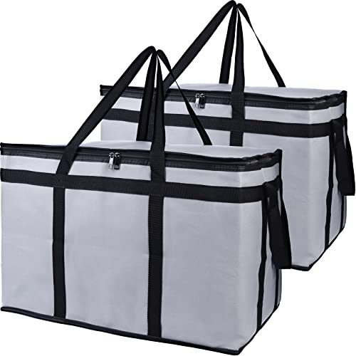Insulated Food Delivery Bag Hot Cold Meal Carrier Cooler Tote K646948
