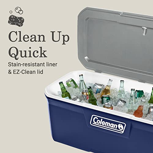 Insulated Portable Hard Cooler, Leak-Resistant, Keeps Ice up to 5 Days V620